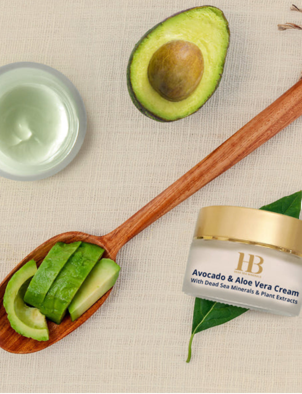 Crème hydratante intensive à l'avocat et à l'aloe vera