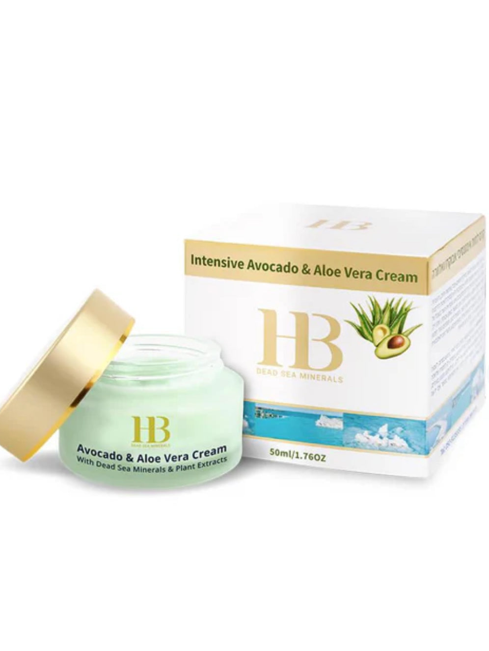Crème hydratante intensive à l'avocat et à l'aloe vera