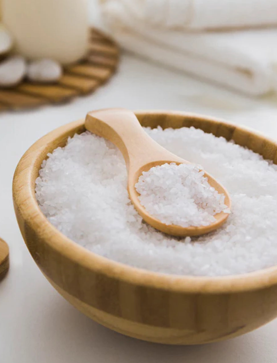 Sel de bain blanc de la mer Morte - Classique (500g)